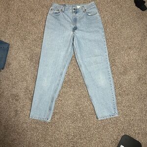 Vintage Levi's Light Blue Straight Leg Women's Jeans